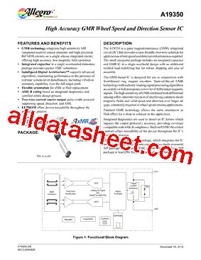 A19350 Datasheet (PDF) .